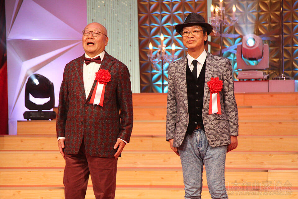 左峰捨比古氏(左)石田光輝氏(右)