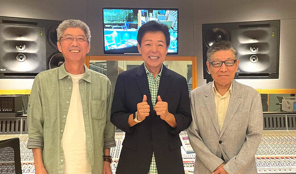 「ふりむき酒場」 左から 小橋浩司、藤原 浩、冬木ともや